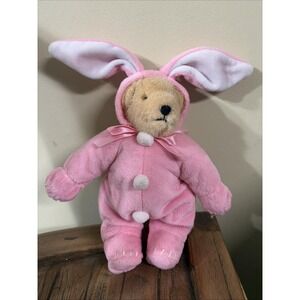 Muffy Vanderbear Easter Bunny Rabbit Costume Pink, 8" With Basket